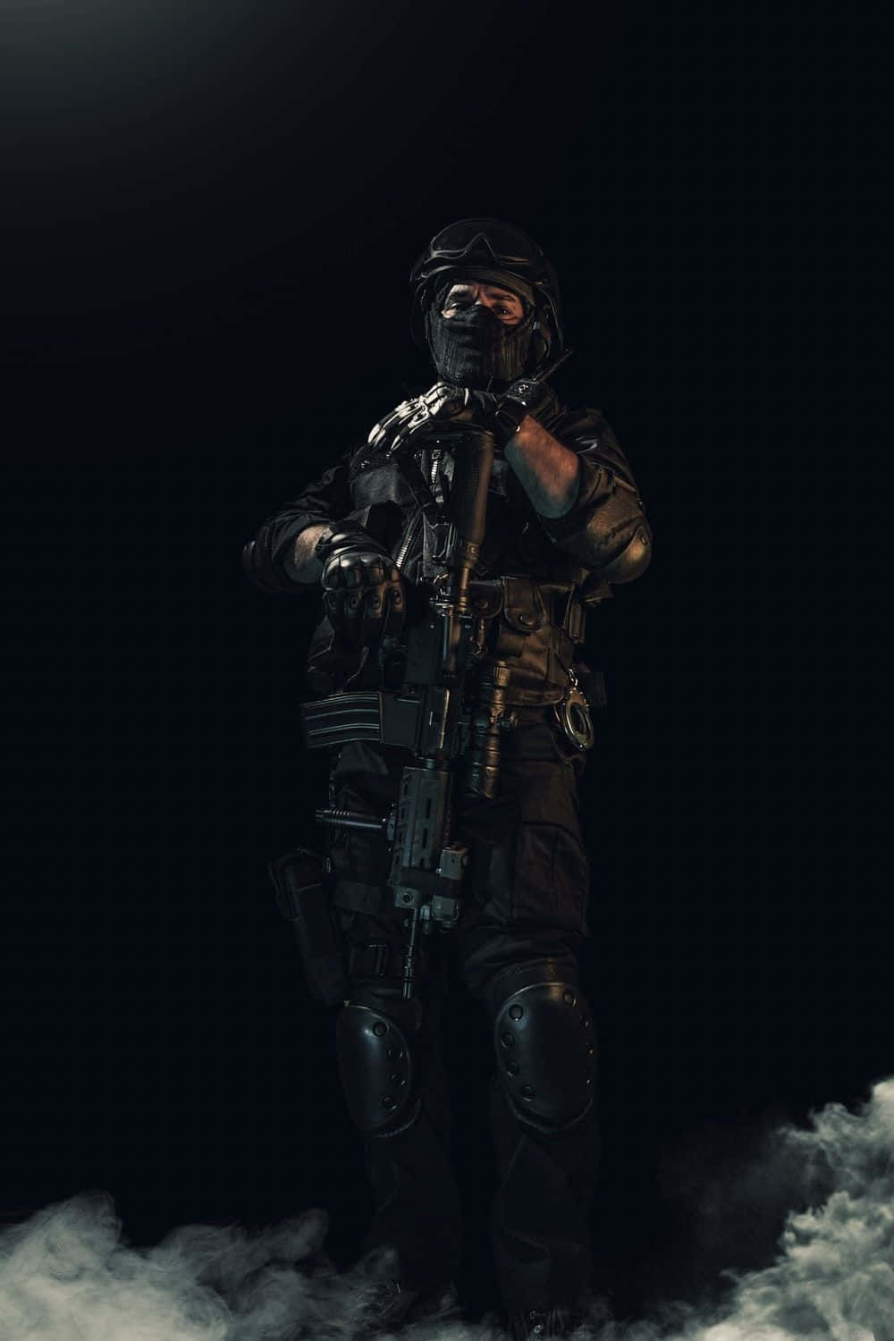 Black Amoled Soldier Pictures