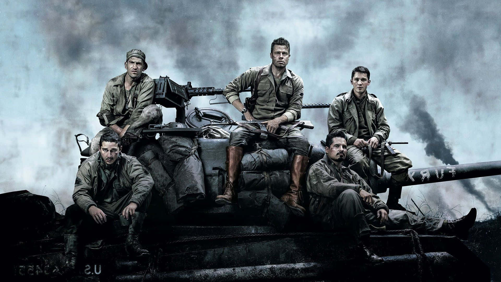 'Fury' Movie Soldier  Pictures