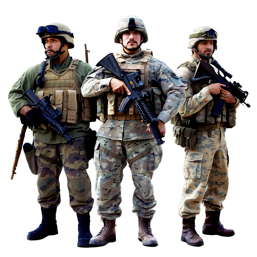 Soldiers C PNG