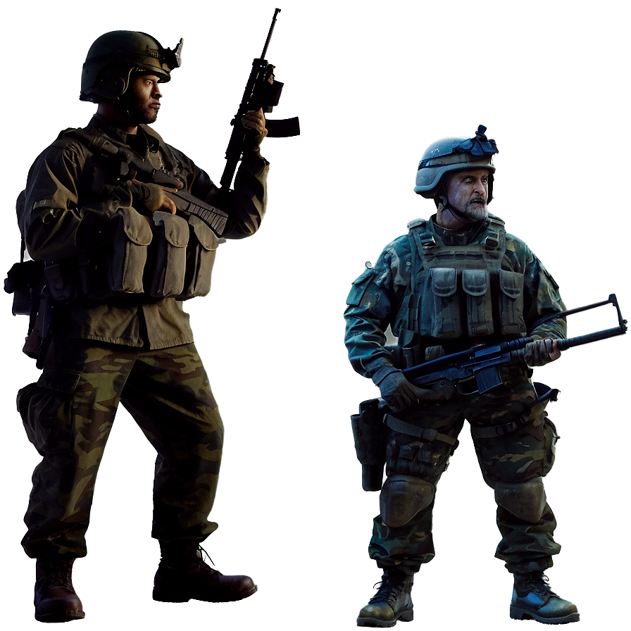 Soldiers D PNG