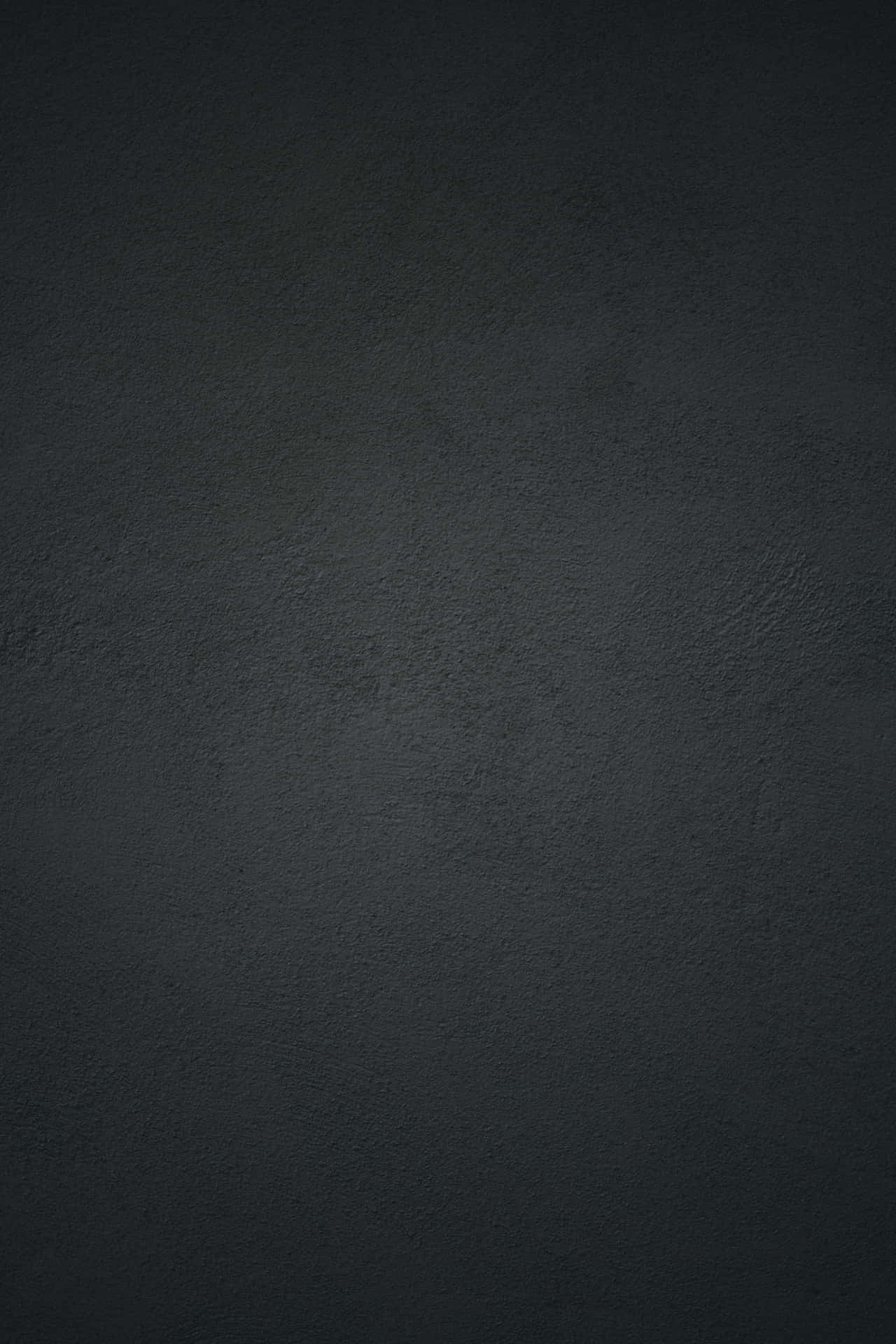 Solid Background Rich Black Gradient Wallpaper