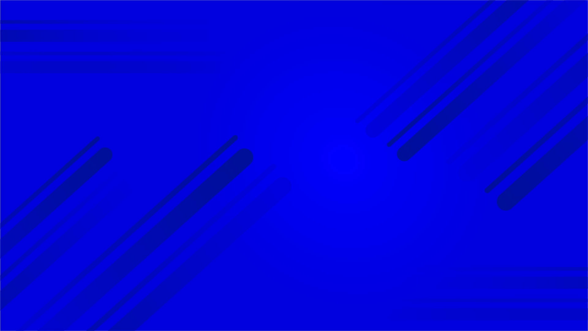 Solid Blue With Abstract Lines Background