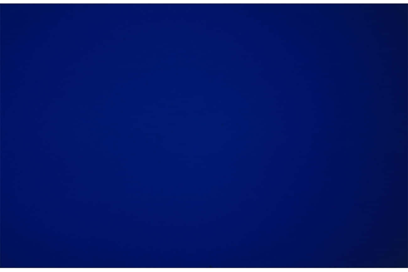 Einfarbigerblauer Hintergrund Mit Weißem Rahmen.