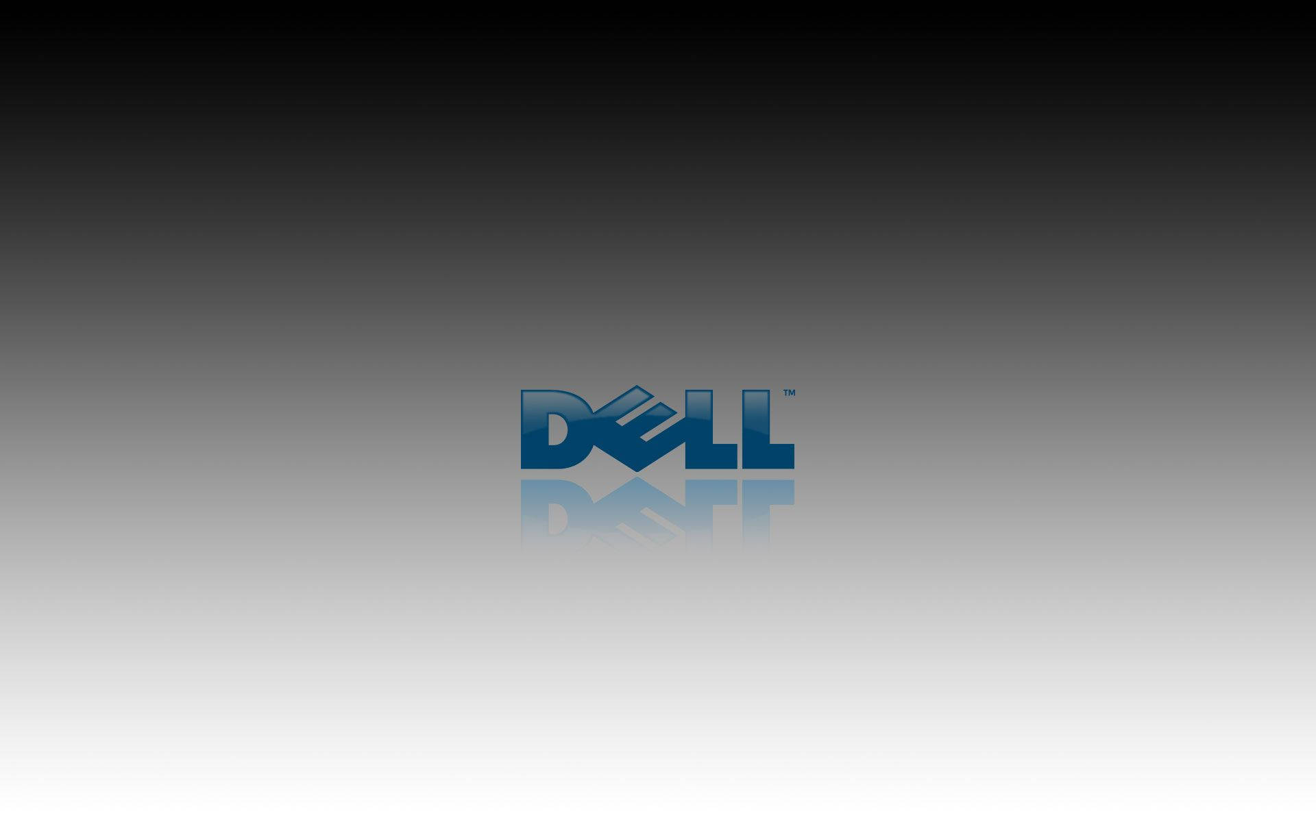 Logo Dell Hd Blu Fisso Sfondo