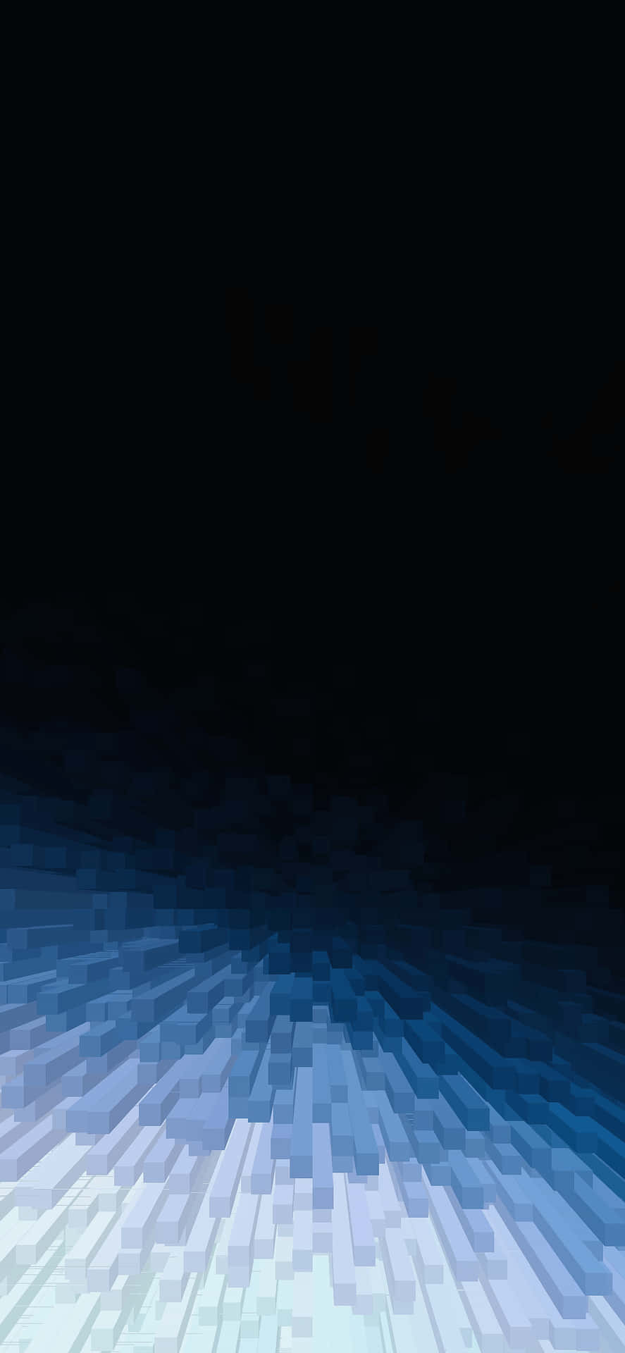 Enomsorgsfullt Utformad Solid Blå Iphone Wallpaper