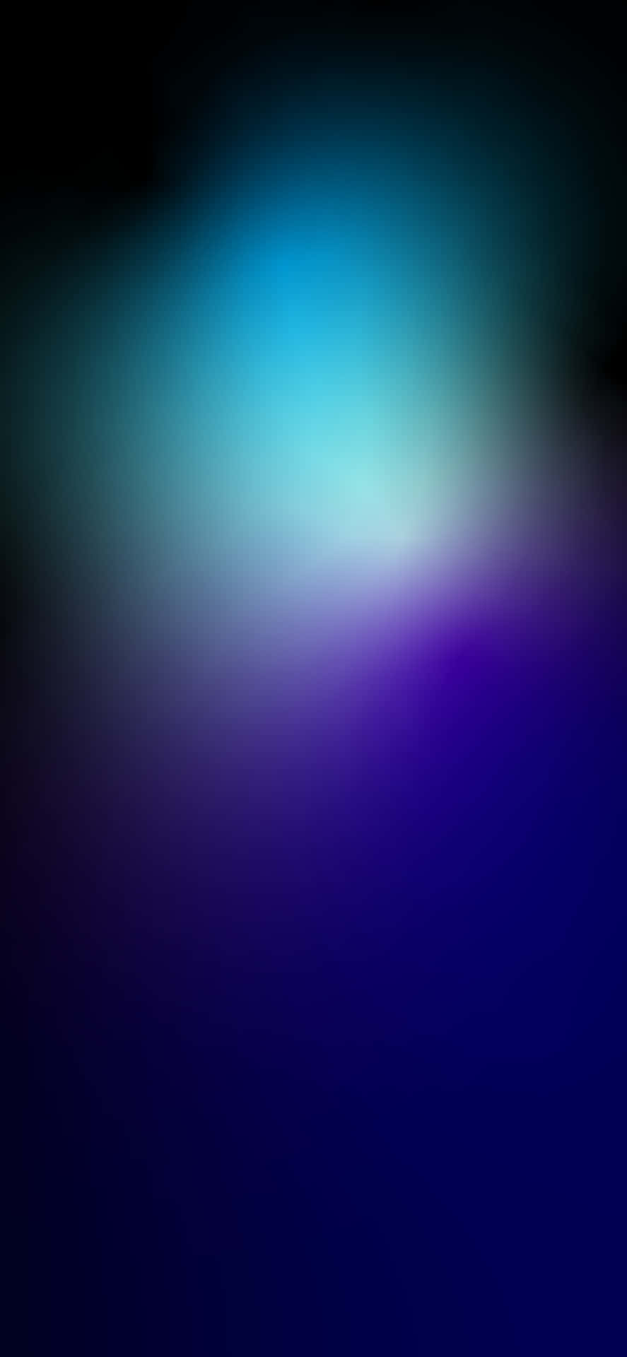 Solidblå Iphone Wallpaper