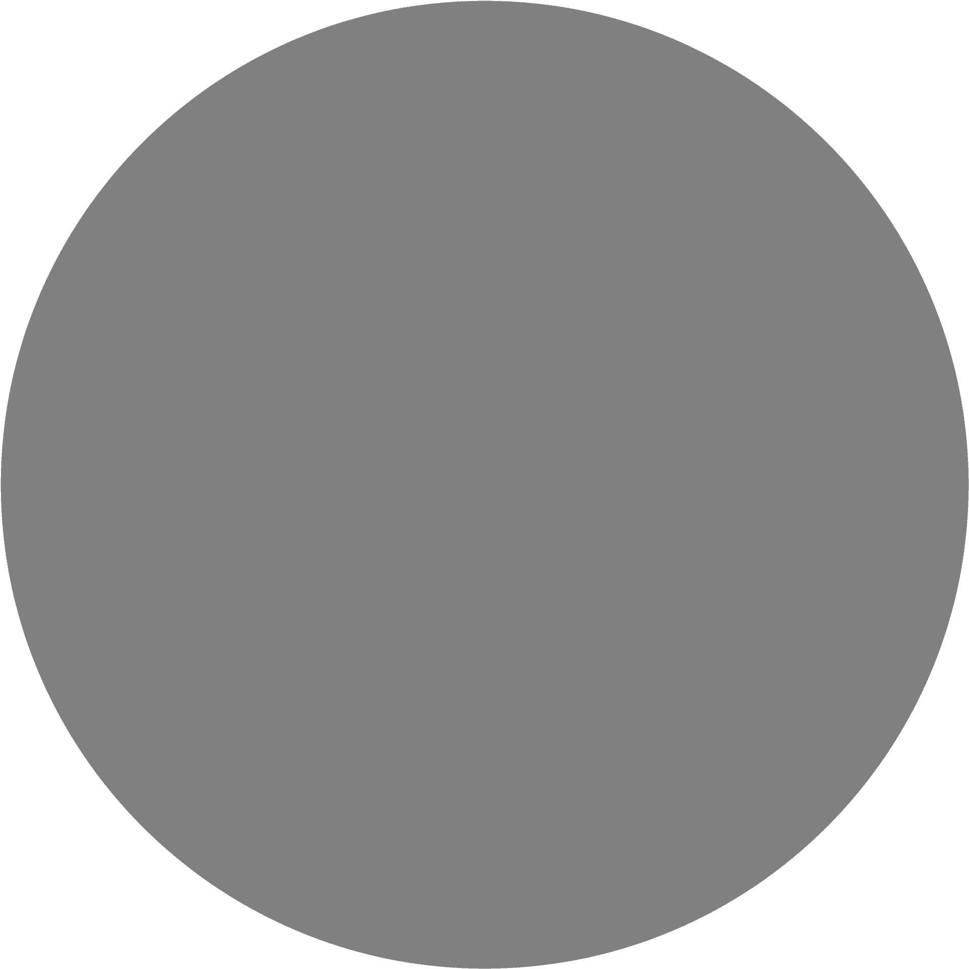 Solid Color Circle Grey Background PNG