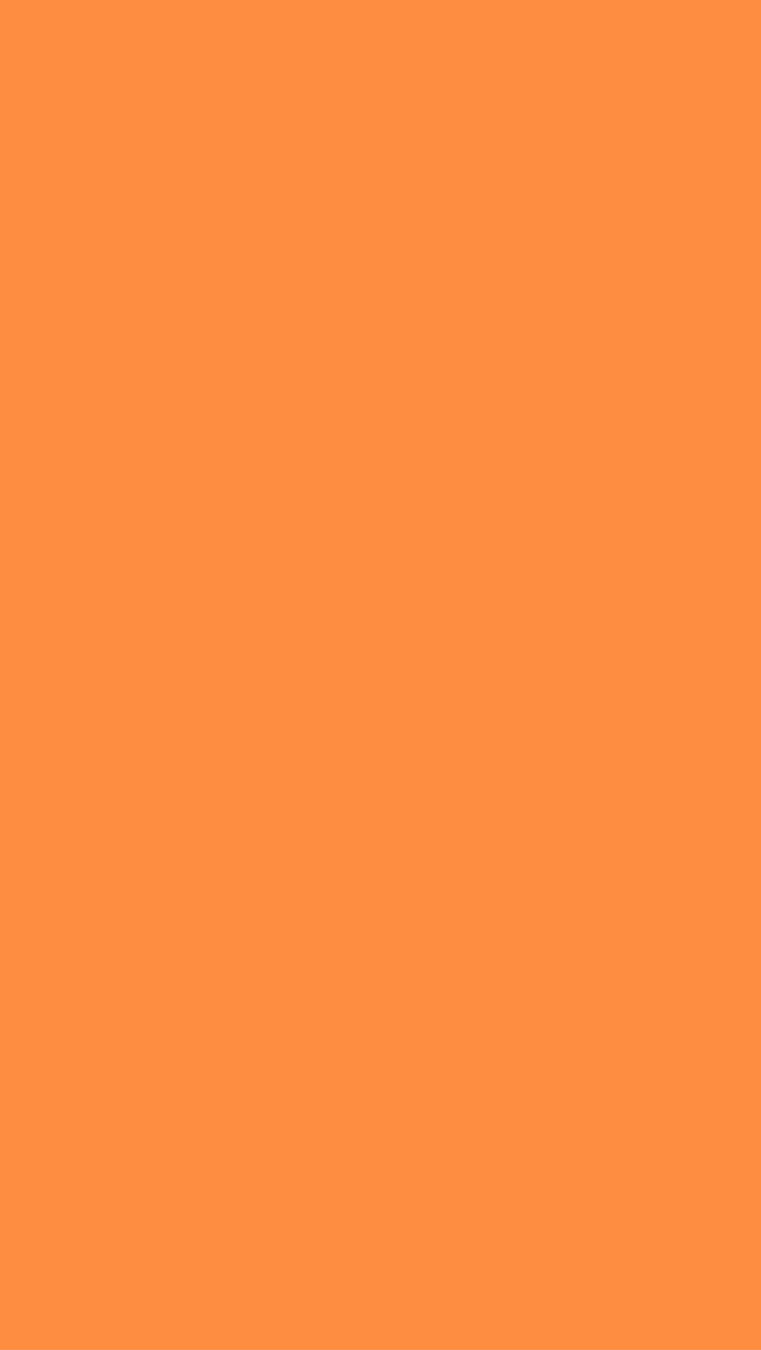 Solid Color Dark Orange Background