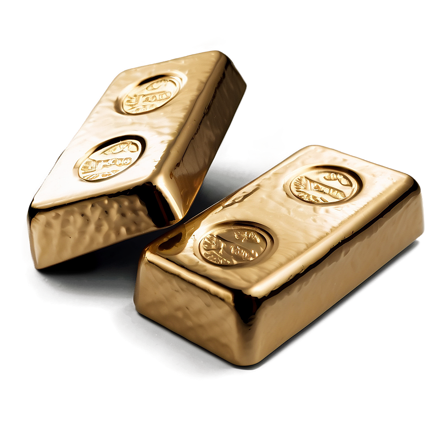 Download Solid Gold Brick Png Kbt | Wallpapers.com