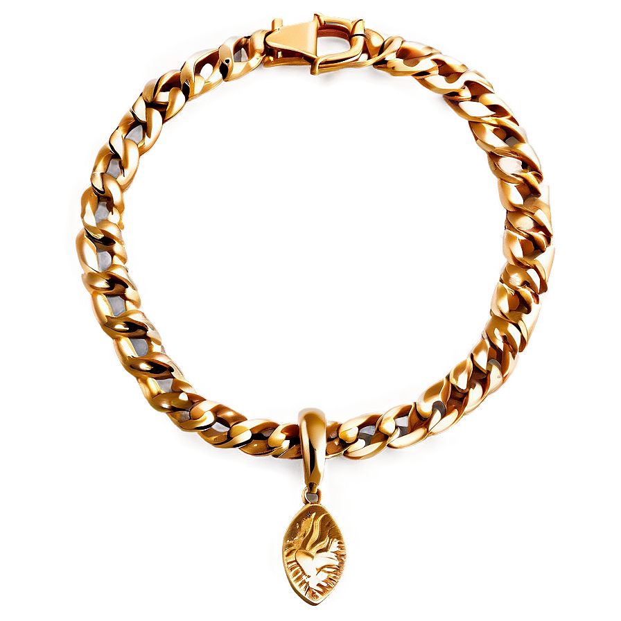Solid Gold Chain Png 05042024 PNG