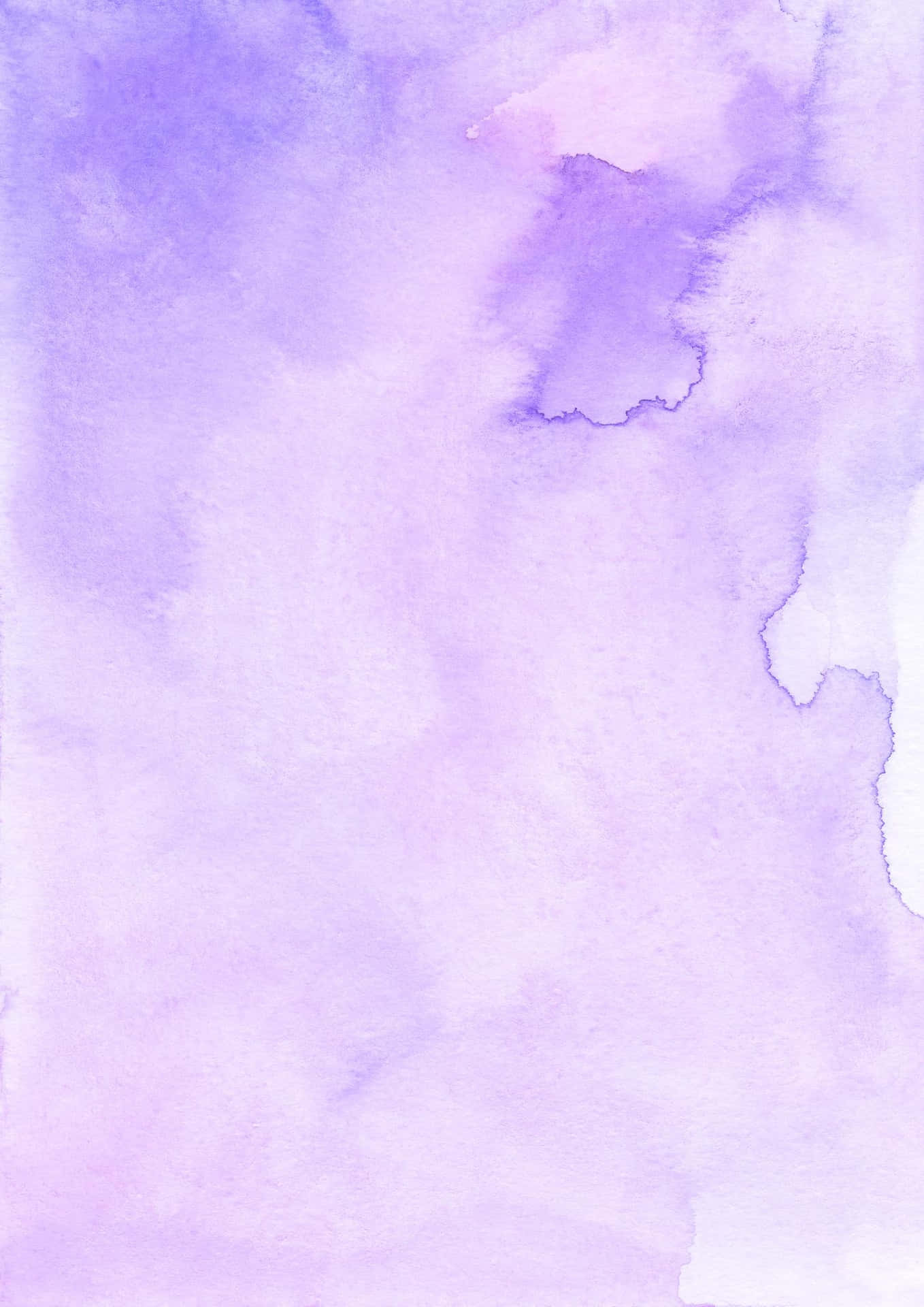 Solid Light Purple Watercolor Wallpaper
