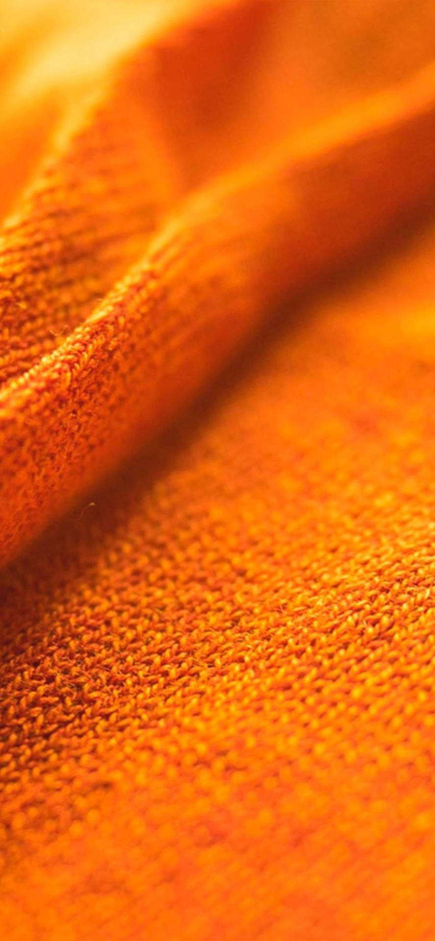 Texturedi Pelliccia Arancione Solida Per Iphone Sfondo
