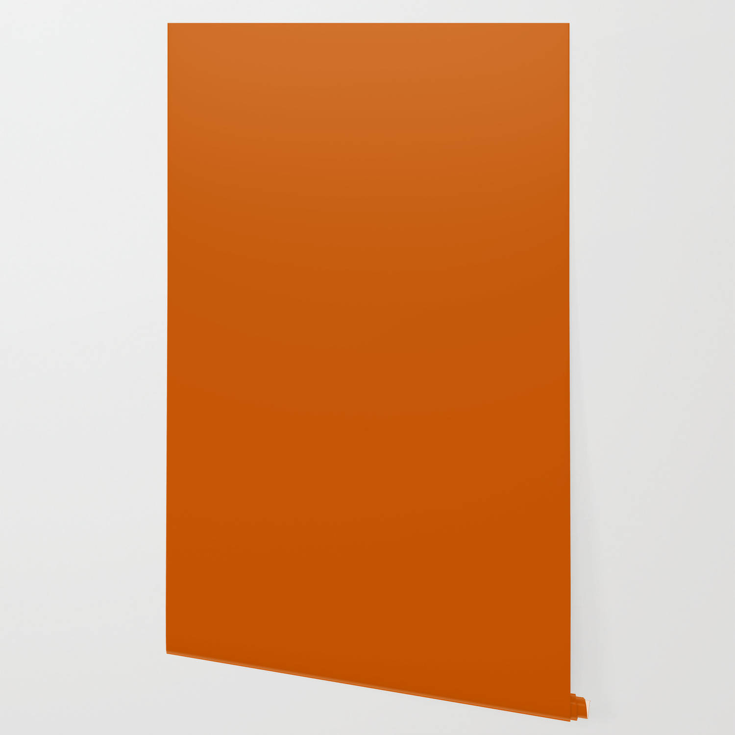 Orange tapet på en hvid baggrund Wallpaper
