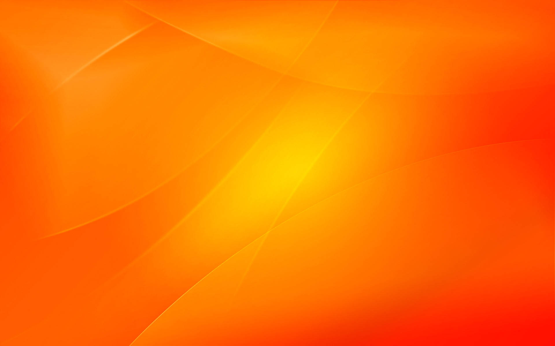 Solid Orange Hd Desktop Wallpaper