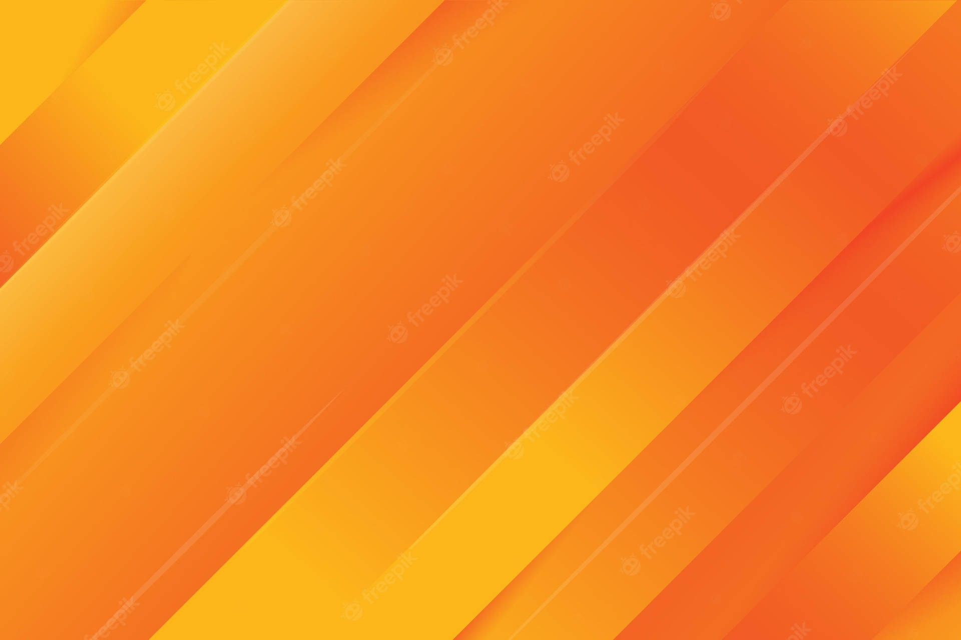 Orange Abstract Background With Lines Wallpaper