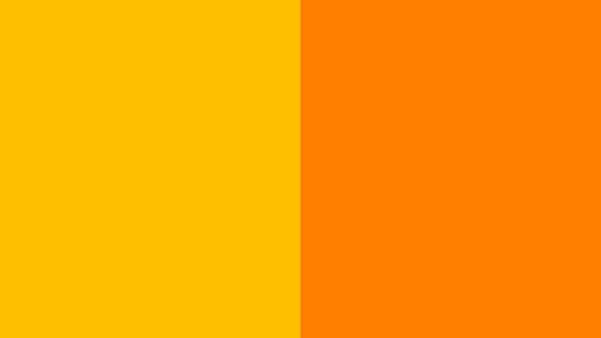 Solid Yellow And Orange Colors Wallpaper