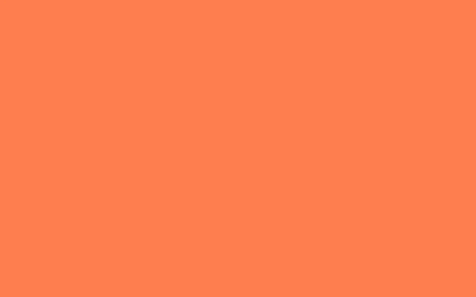Brighten Your World with Solid Orange Wallpaper