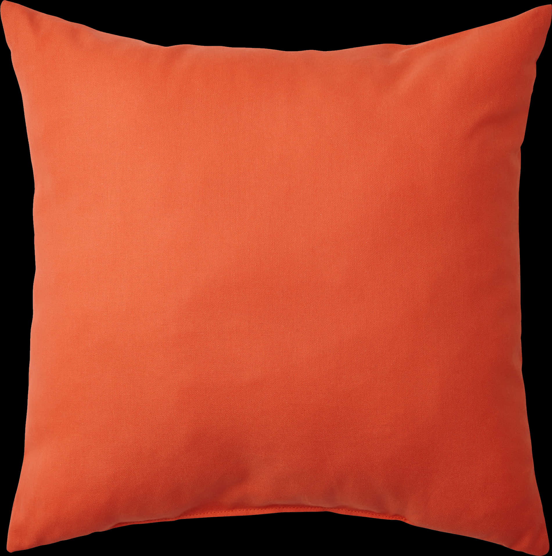Solid Orange Cushion Pillow PNG