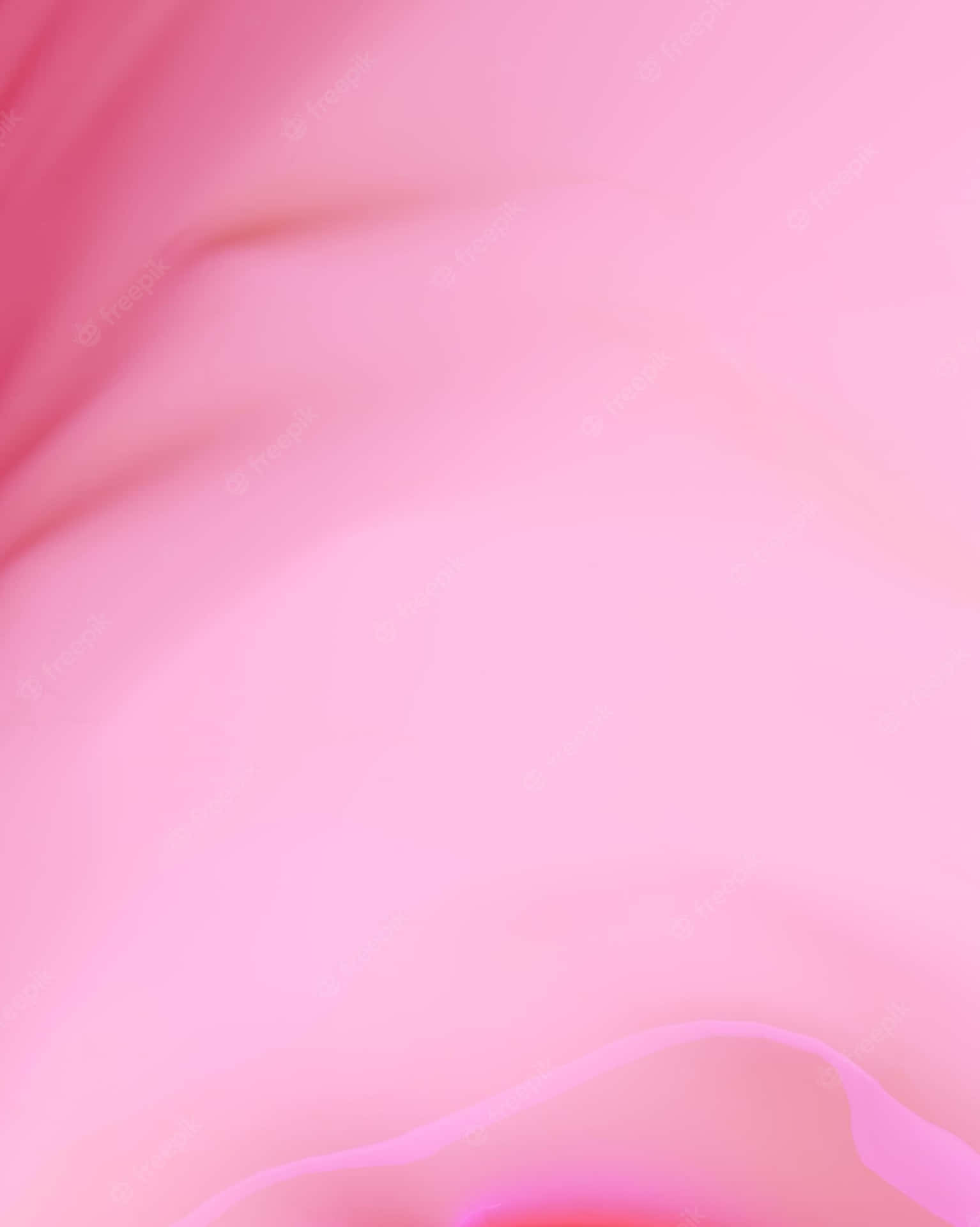 Lyserød abstrakt baggrund med en pink blomst i hjørnet Wallpaper