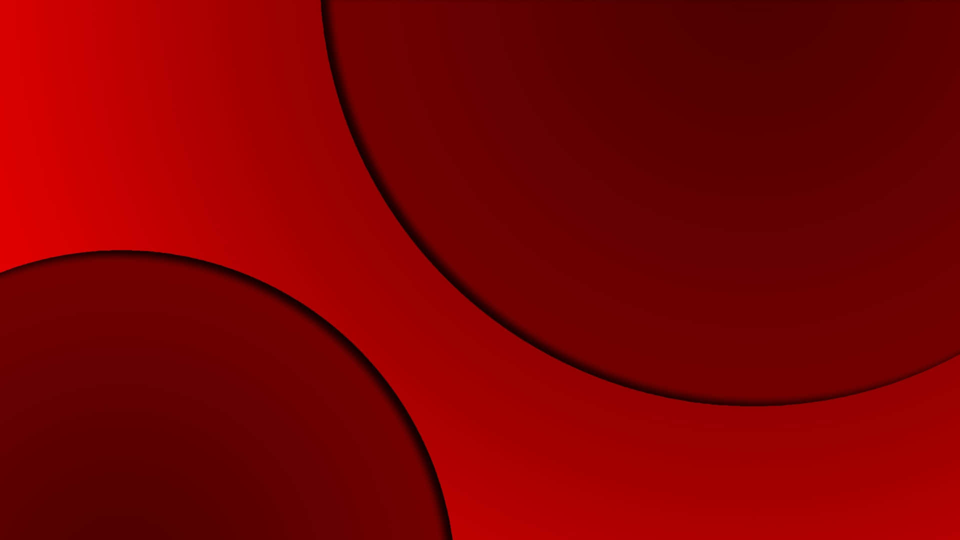 Enenfärgad Röd Bakgrund På 1920 X 1080 Pixlar