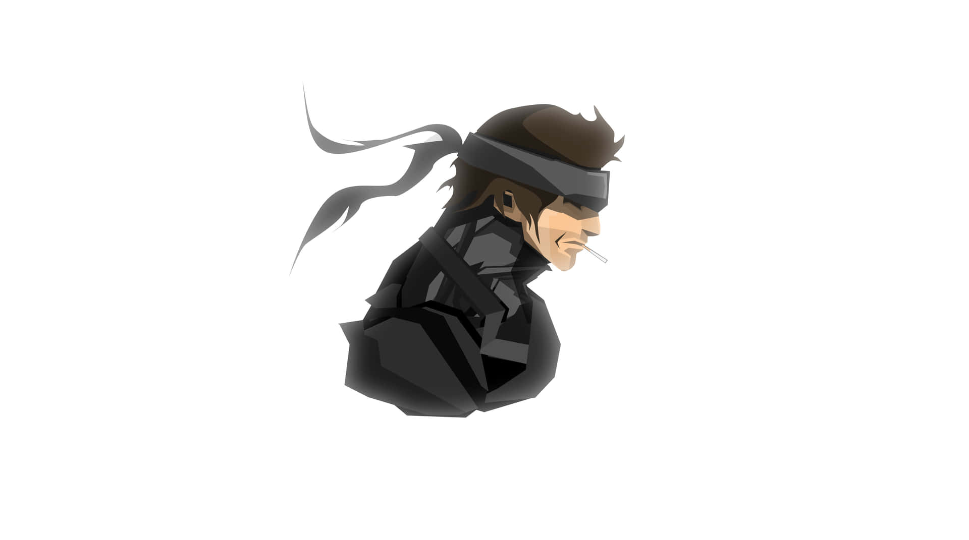 Get ready for your mission - Solid Snake in Metal Gear Solid Wallpaper