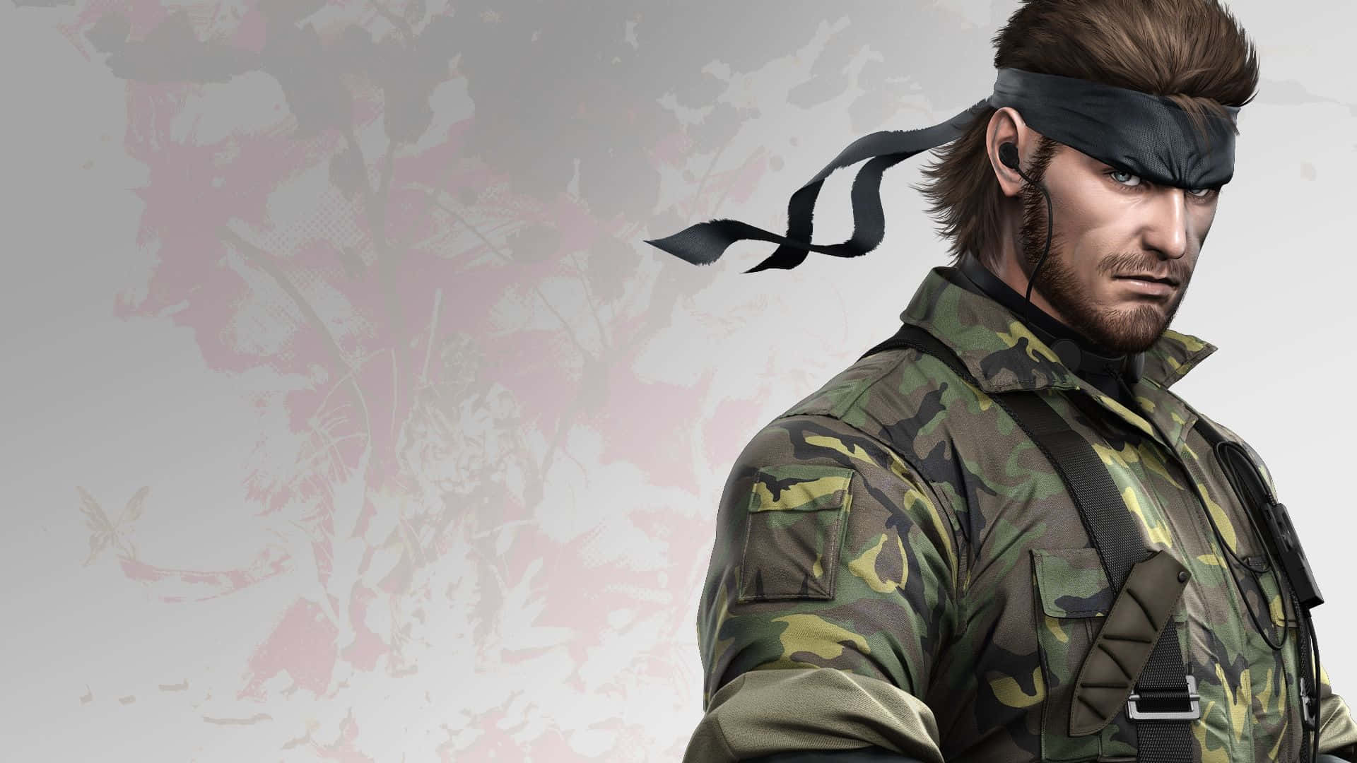 Solid Snake Army Green Wallpaper