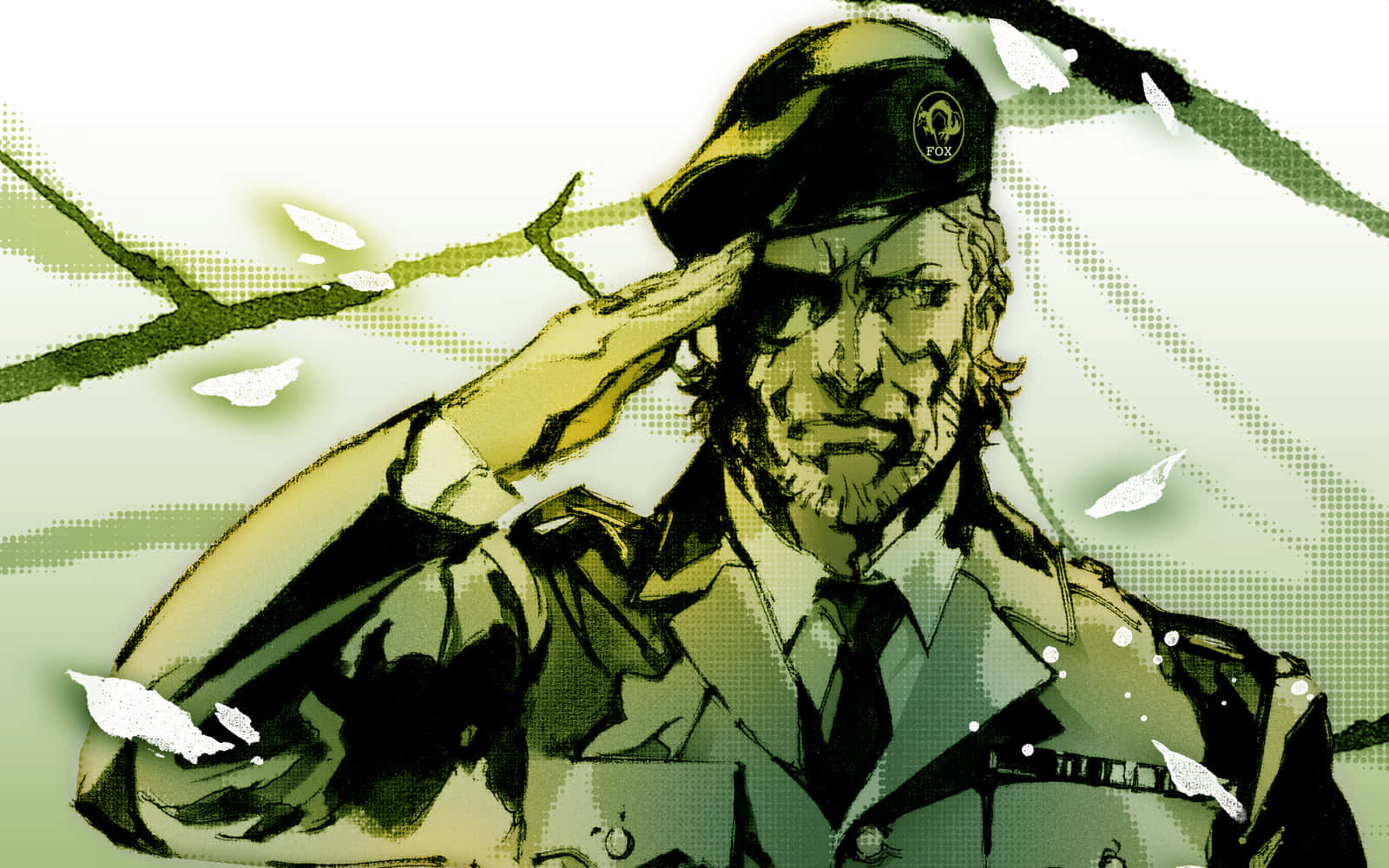 Solid Snake Is Ready For His Mission Wallpaper