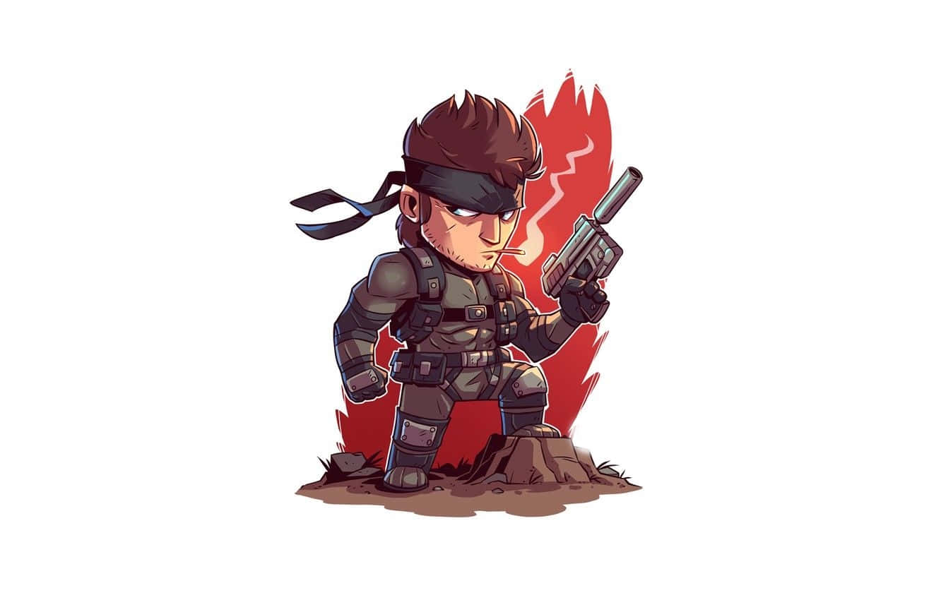 Solid Snake Animated Wallpaper