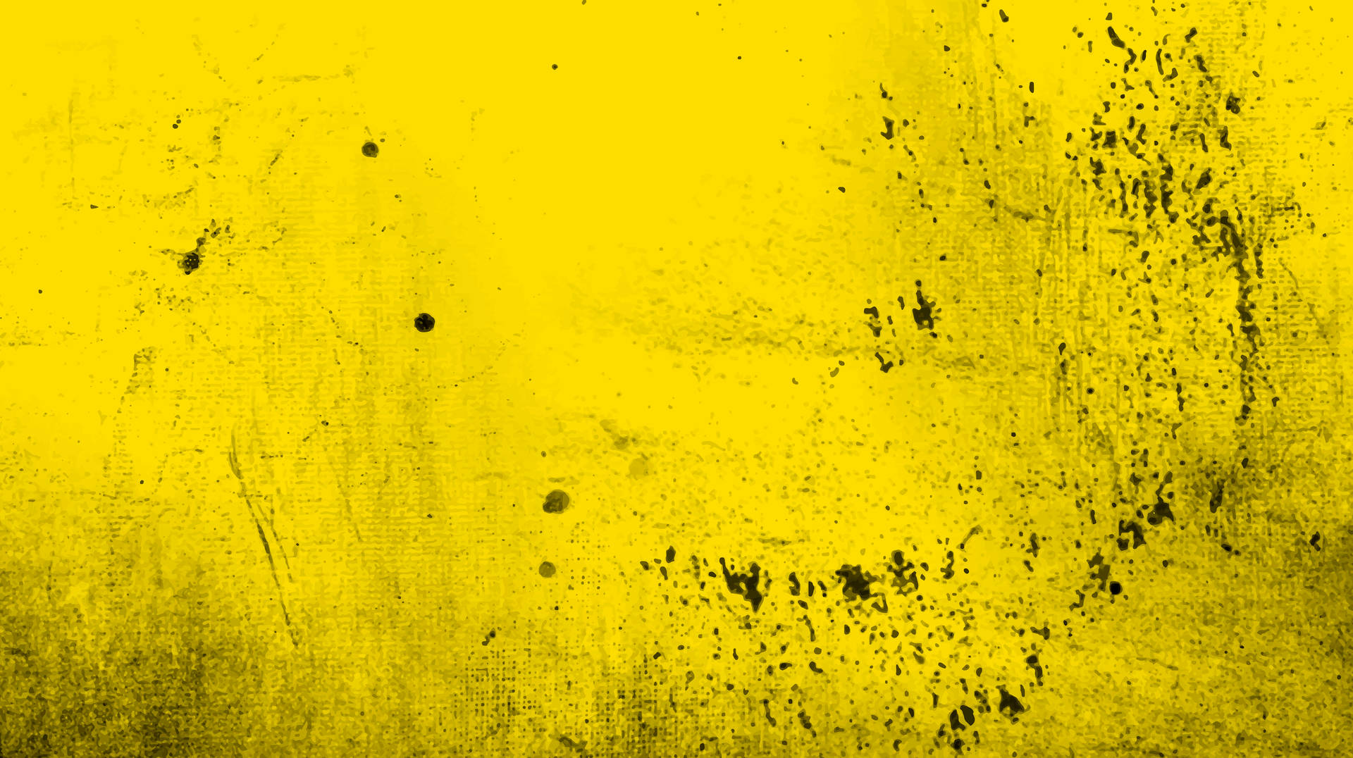 Solid Yellow Grunge Texture Wallpaper