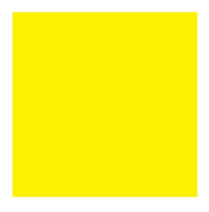 En gul firkant på en hvid baggrund Wallpaper