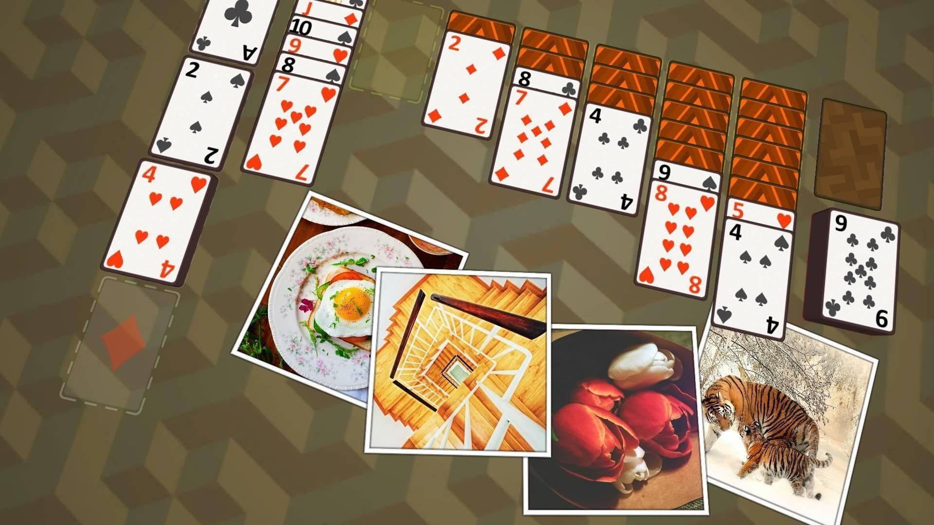 Solitaire With Images Wallpaper
