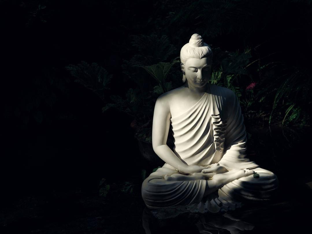 Solitary Buddha God Laptop