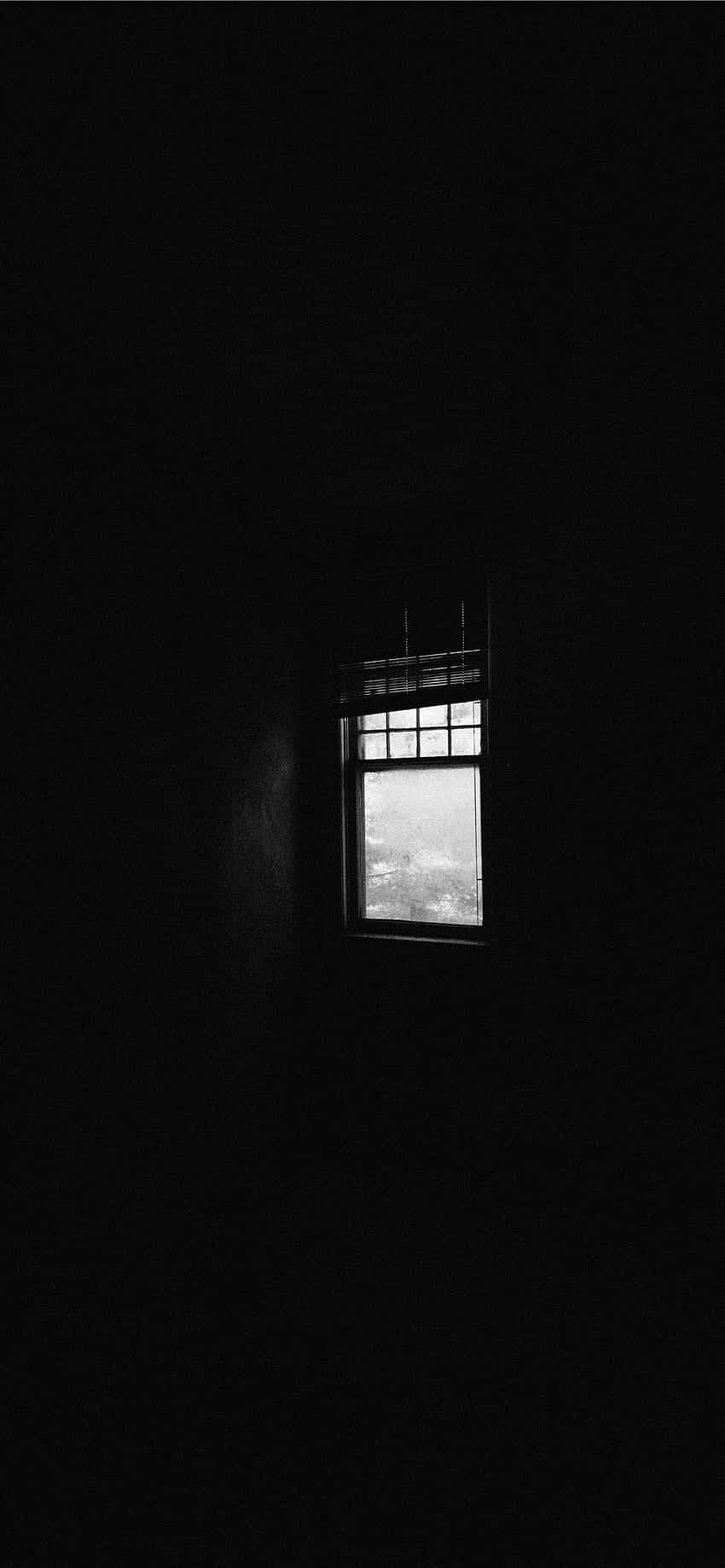 Solitary Window In Darkness.jpg Wallpaper