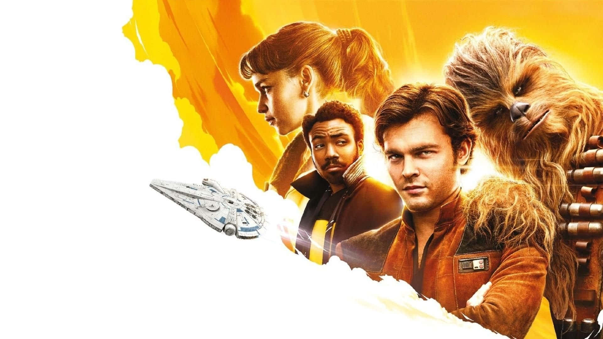 Solo A Star Wars Story - Adventurous Journey in a Galaxy Far Far Away Wallpaper