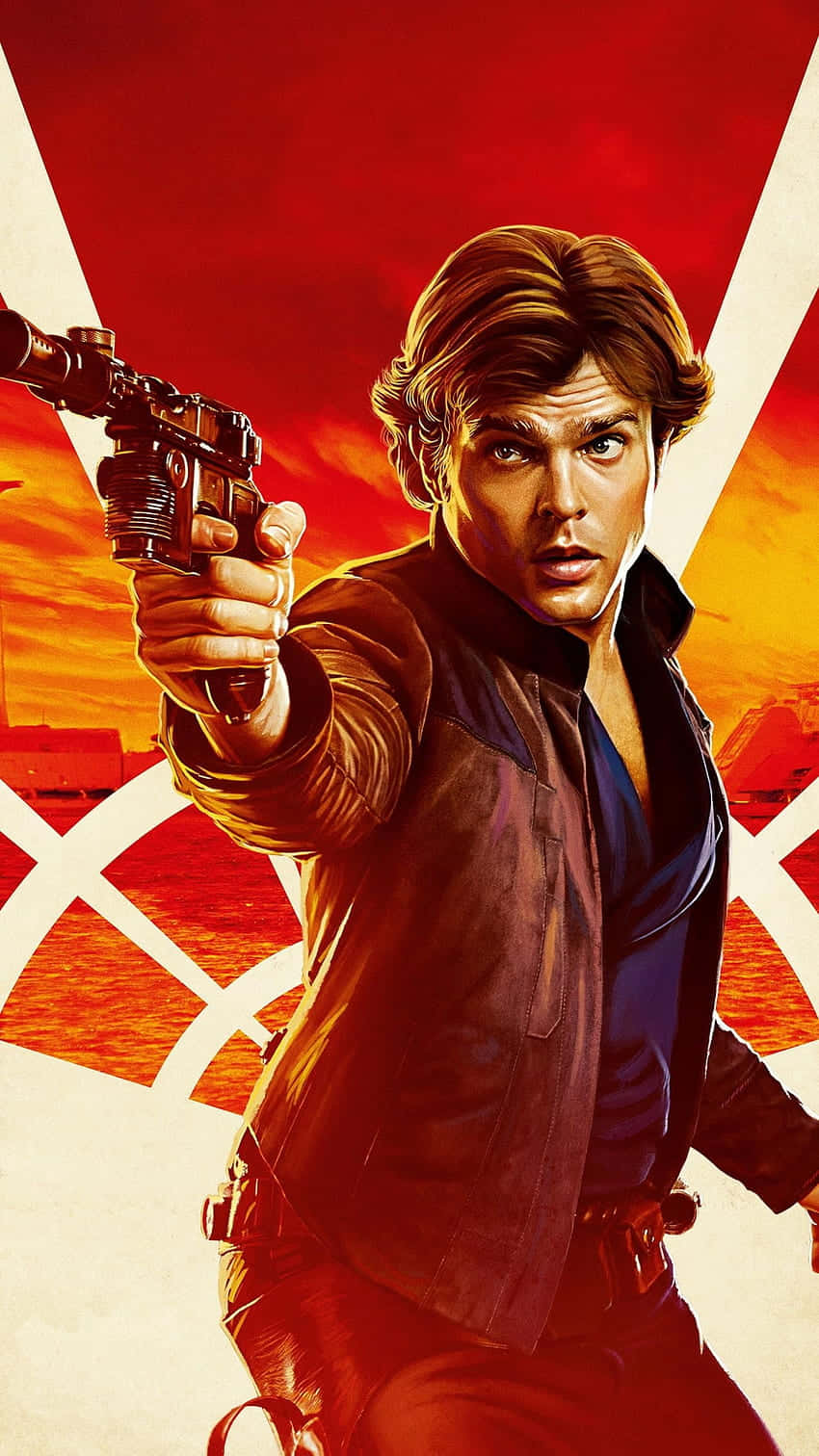 Han Solo and Chewbacca in Solo: A Star Wars Story Wallpaper
