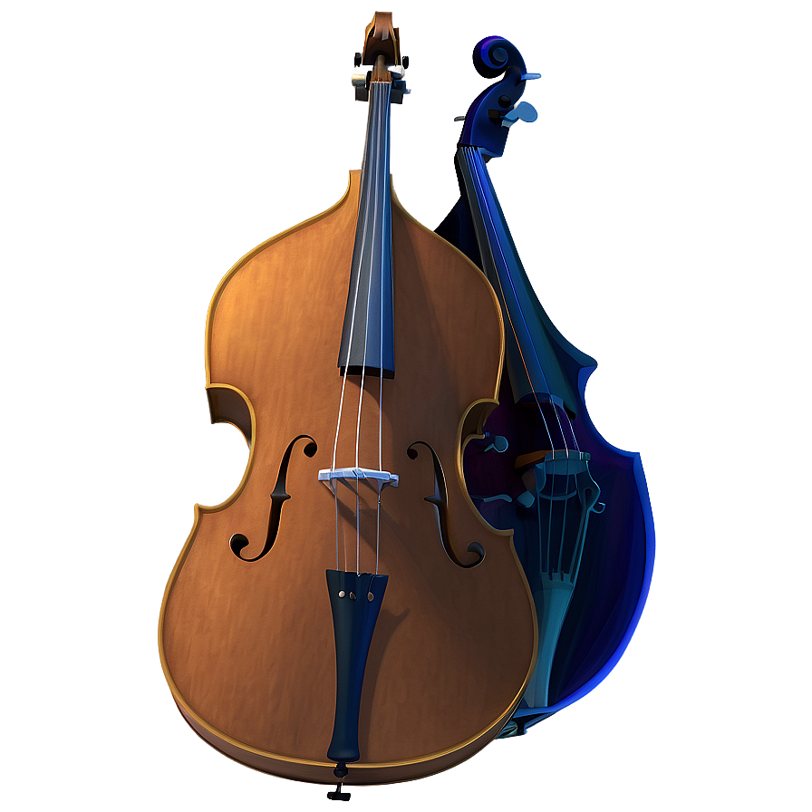 Solo Double Bass Player Png Sfx PNG