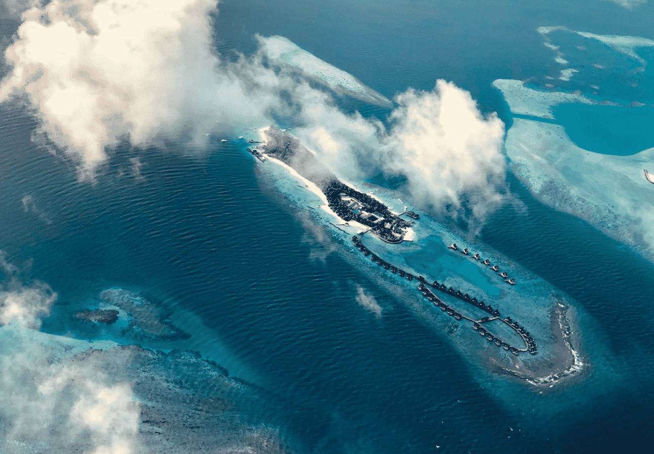 Vistaaerea Delle Isole Salomone Sfondo