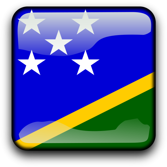 Solomon Islands Flag Icon PNG