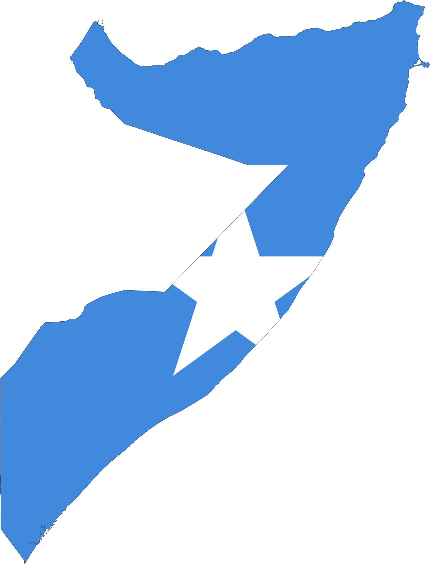 Somalia Flag Graphic PNG