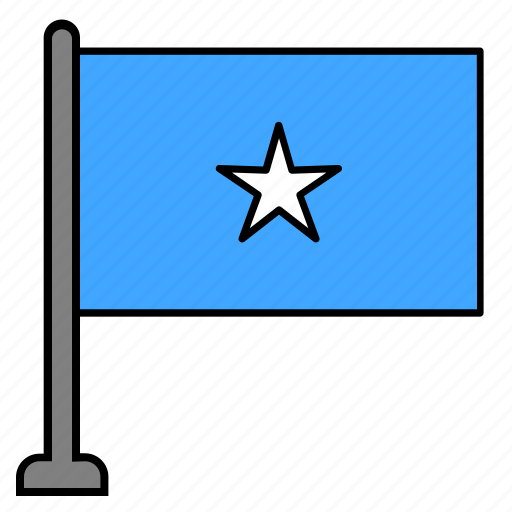 Somalia Flag Illustration PNG