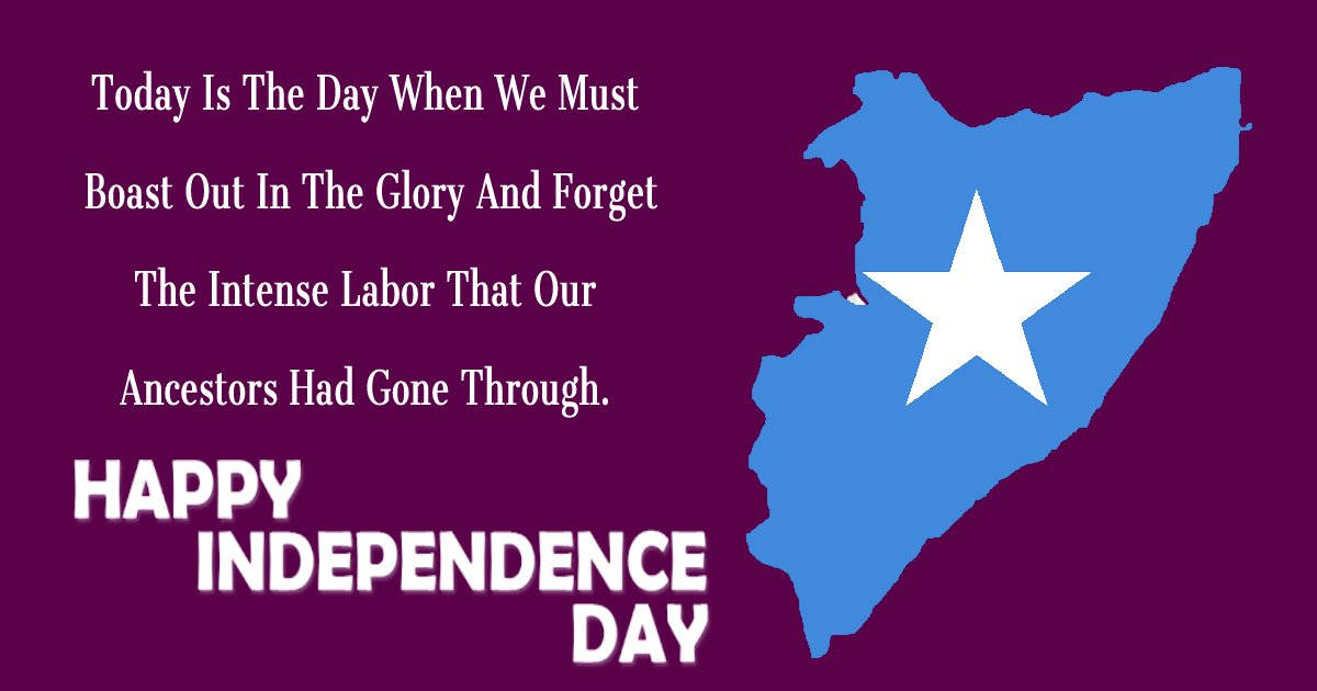 Discursodel Día De La Independencia De Somalia. Fondo de pantalla