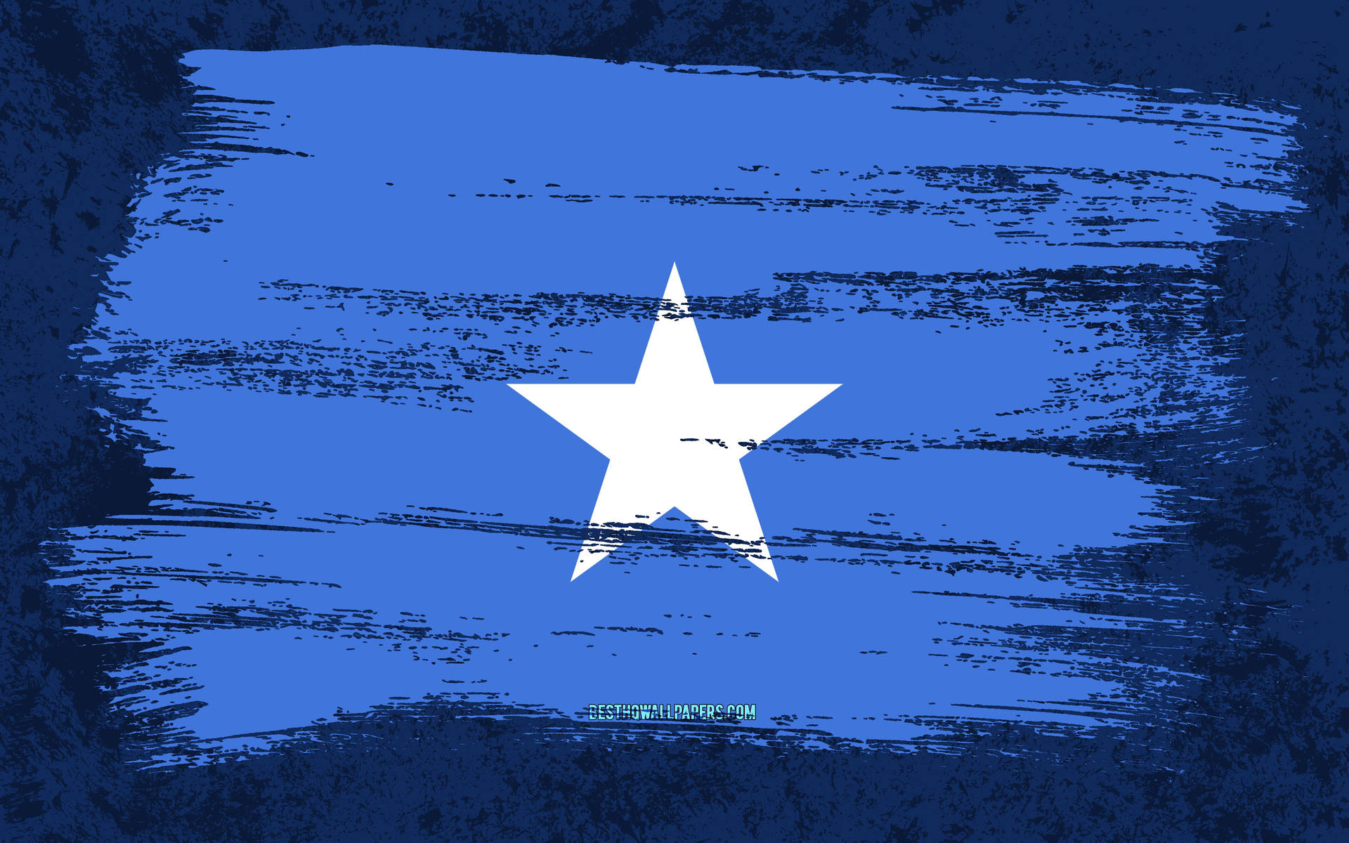 Somalia Striscio Di Vernice Sfondo