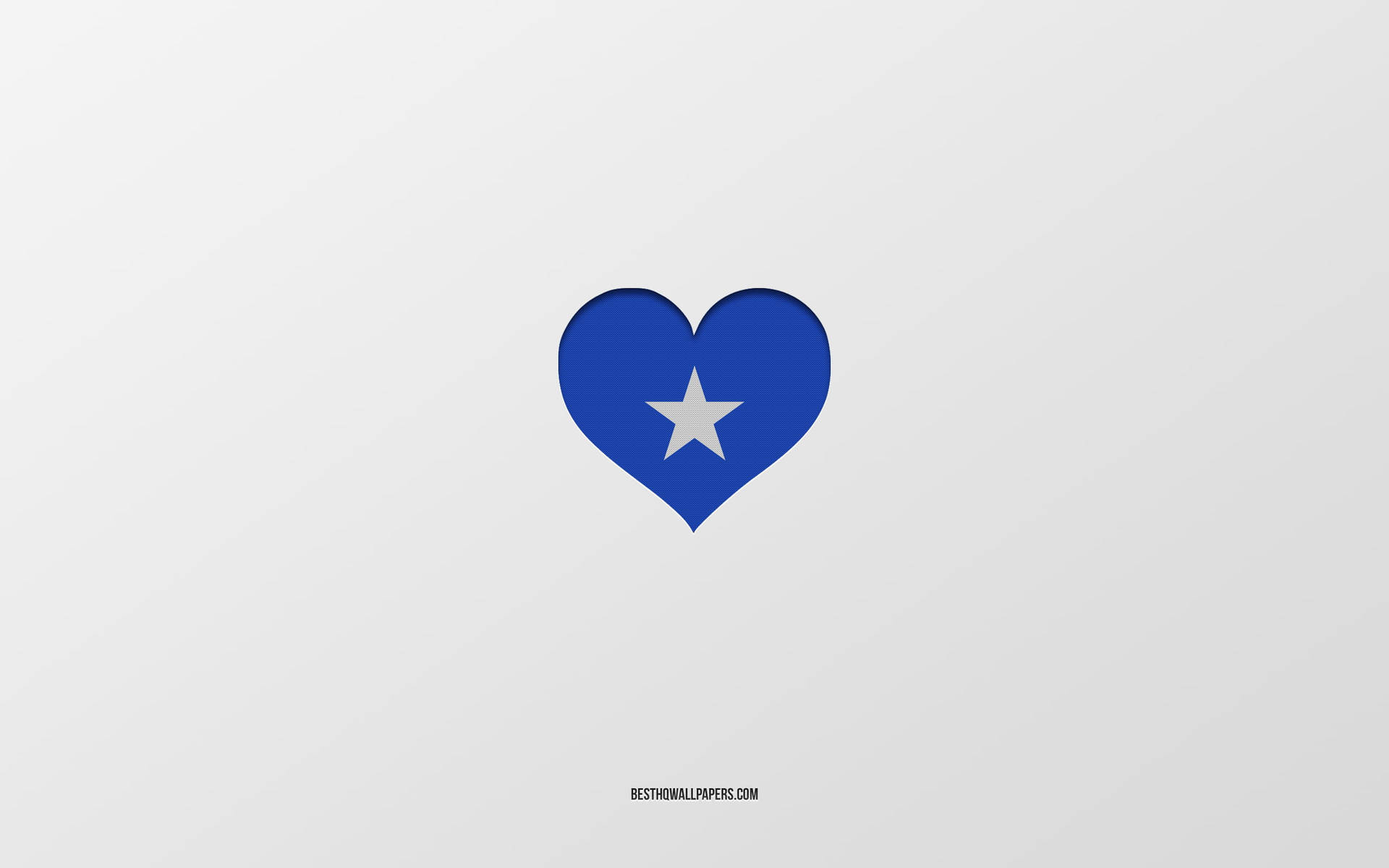 Somalia Simple Heart Wallpaper