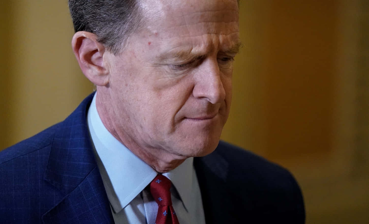 Somber Pat Toomey Picture