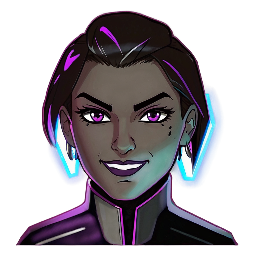 Download Sombra Animated Emote Png 44 | Wallpapers.com