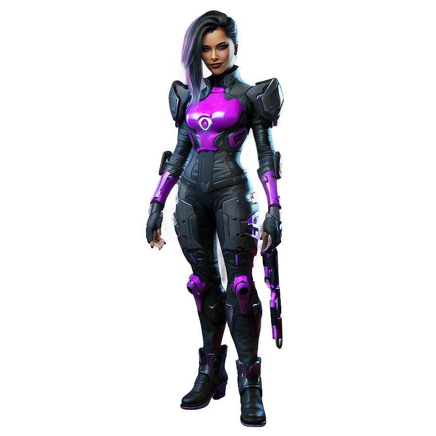 Sombra Cyberpunk Outfit Png Afv PNG