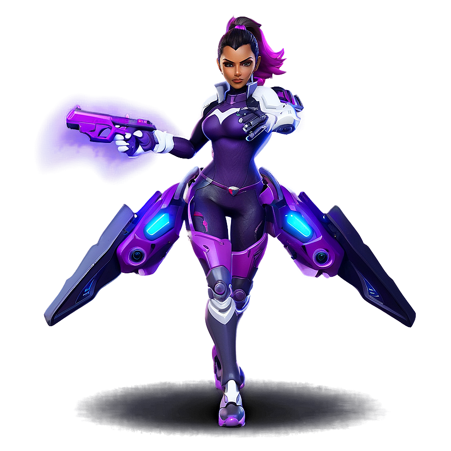 Download Sombra Overwatch Character Png 06242024 | Wallpapers.com