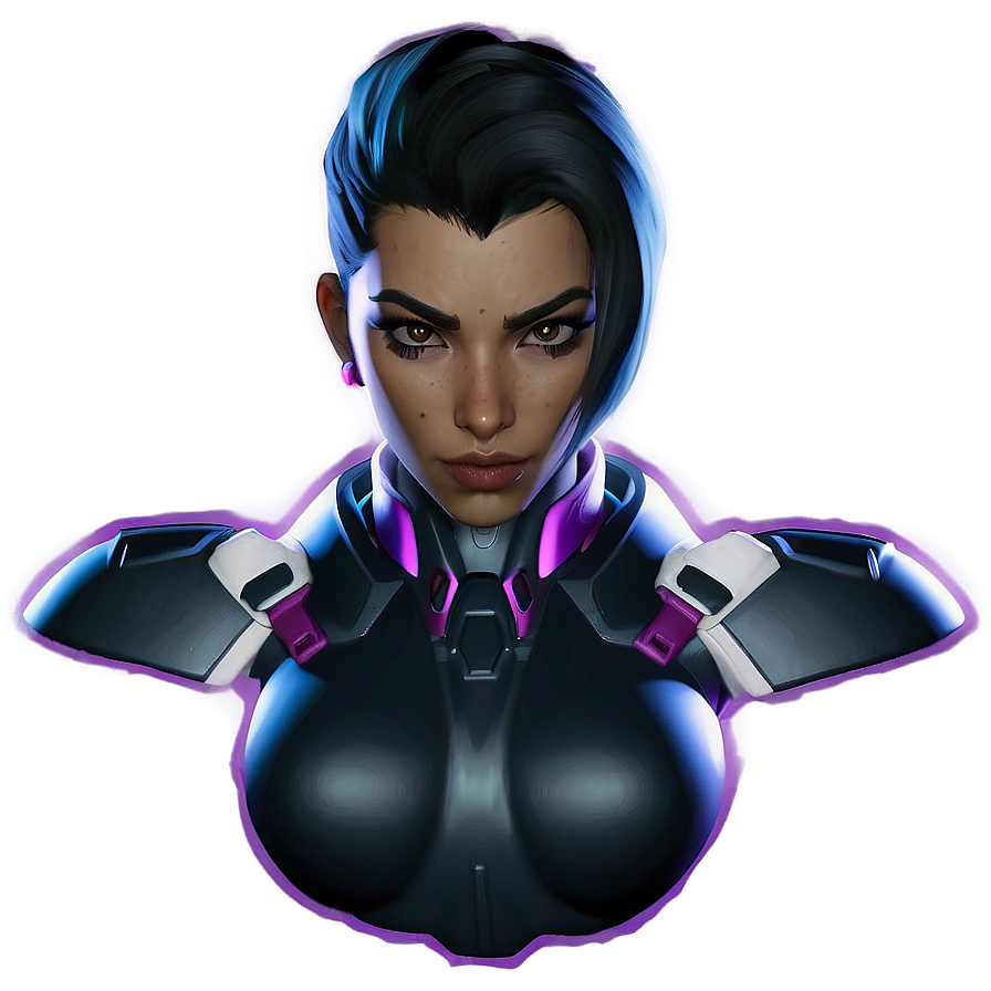 Download Sombra Overwatch Character Png 73 | Wallpapers.com