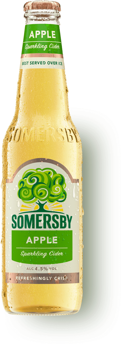 Somersby Apple Sparkling Cider Bottle PNG