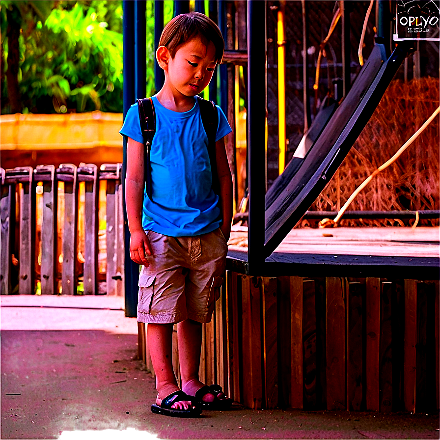 Son At The Zoo Adventure Png 06242024 PNG